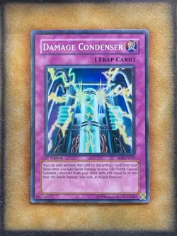 Yugioh Damage Condenser SOI-EN052 Super Rare 1st Ed NM - Image 1