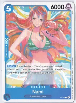 Heroine Nami Promo Card English P-112 - Image 1
