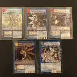 Digimon Card Lucemon Set Old Japan - Image 1