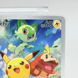 Pokemon Pikachu Adventuring Together SVP 027 Promo Full Art Holo Card Sealed - Image 4