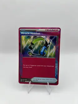 Miracle Headset 183/191 Surging Sparks Ace Spec Trainer Card Pokemon TCG Pokemon - Image 1