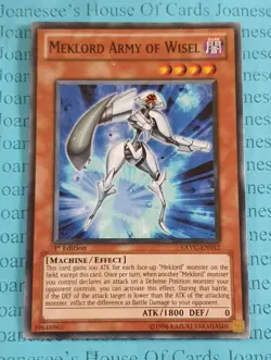 Meklord Army of Wisel EXVC-EN012 Common Yu-Gi-Oh Card English 1st Edition New - Image 1
