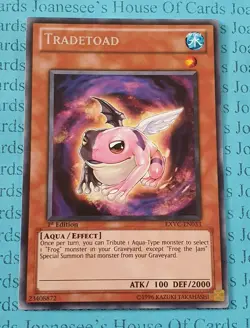 Tradetoad EXVC-EN033 Silver Rare Yu-Gi-Oh Card 1st Edition New - Image 1