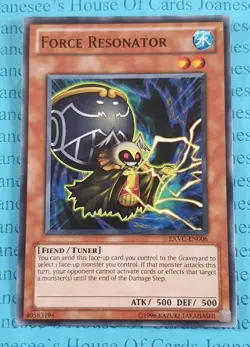 Force Resonator EXVC-EN006 Common Yu-Gi-Oh Card English (U) New - Image 1