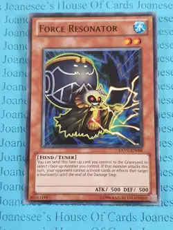 Force Resonator EXVC-EN006 Common Yu-Gi-Oh Card English (U) New - Image 3
