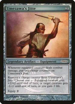 Umezawa's Jitte [GPP - ] - DM [Foil] TCG MTG - Image 1
