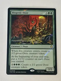 Biogenic Ooze (Surge Foil) Commander: Teenage Mutant Ninja Turtles Foil - Image 1