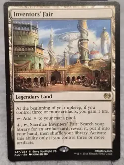 Inventors' Fair Kaladesh Magic The Gathering 247/264 KLD MTG Legendary Land - Image 1