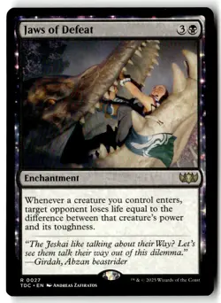 MTG Jaws of Defeat [TDC - 27] LP 2-93 - Image 1