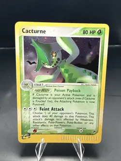 Pokemon Cacturne Sandstorm 2/100 Pokemon Card Holo - Image 1