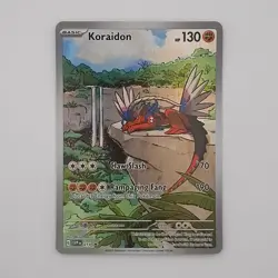 Pokemon TCG Koraidon SVP014 Black Star Promo Scarlet Violet Holo - Image 1