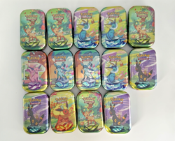 14x Pokemon TCG: Prismatic Evolutions Mini Tins Boxes (Assorted), FAST 🚚💨 - Image 1