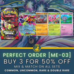 Perfect Order [ME-03] - C/U/R/RR - Choose Your Own - Pokemon - Image 1