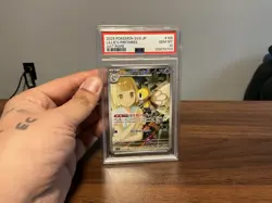 2025 Pokemon Battle Partners JP Lillie's Ribombee Art Rare #105/100 PSA 10 - Image 1