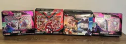 4 Pokemon League Battle Decks Urshifu, Lyca,Corv, 2 Calyrex, Vmax Factory NIB - Image 1