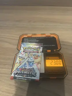 6x HEAVY 23g Prismatic Evolutions Booster Packs - Pokemon TCG - Image 1