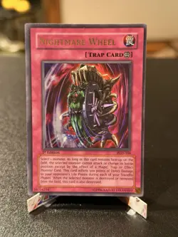 Yu-Gi-Oh Nightmare Wheel Pharaonic Guardian 1st Edition Trap PGD-106 - Image 1