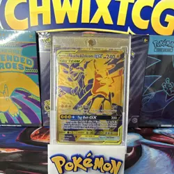 Pokemon Pikachu & Zekrom GX SM248 TAG TEAM Full Art Holo Promo 240 HP Card - Image 1