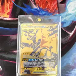 Pokemon Pikachu & Zekrom GX SM248 TAG TEAM Full Art Holo Promo 240 HP Card - Image 3