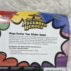 Pokemon Mega Evolution Ascended Heroes Gastly Promo Card & 3 Booster Packs - Image 5