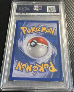2005 Pokemon Celebi EX Holo PSA 4 Unseen Forces Card #117 - Image 2
