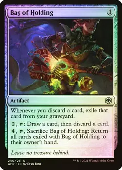 MTG - Bag of Holding - Foil - AFR - Magic the Gathering - Image 1