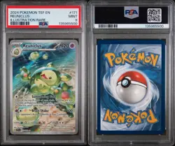 2024 Pokemon Temporal Forces Reuniclus Illustration Rare #171/162 Mint PSA 9 - Image 3