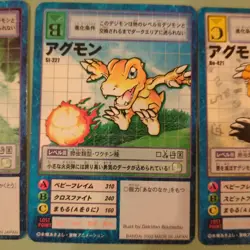 Digimon Card Old Agumon Evolution Series Set Japan - Image 3