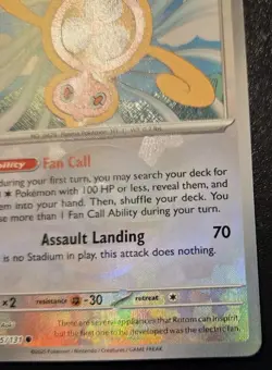 Fan Rotom 085/131 Poke Ball Holo Common Prismatic Evolutions Pokemon TCG - Image 5