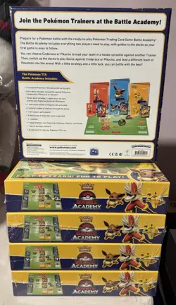 Pokemon TCG: 2022 Battle Academy Board Game - Factory Sealed BRAND NEW x5 - Image 2