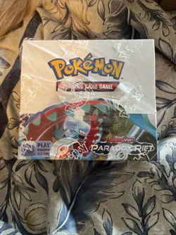 Pokemon TCG Scarlet Violet Paradox Rift Booster Box Factory Sealed SV04 - Image 1