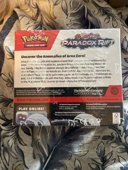 Pokemon TCG Scarlet Violet Paradox Rift Booster Box Factory Sealed SV04 - Image 3