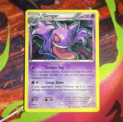 Pokemon TCG Gengar Breakthrough 60/162 Holo Rare Stage 2 130 HP - Image 1