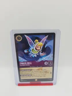 Disney Lorcana Winterspell - Tinker Bell Snowflake Collector 48/204 - Image 1