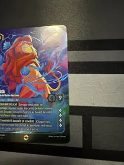 Disney Lorcana enchanted Mufasa - Ruler of Pride Rock #217 Shimmering Skies FR - Image 2