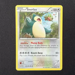 Snorlax 118/162 BREAKthrough Pokemon Card - Image 2