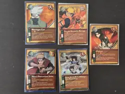 Naruto CCG 2002 Lot Of 28 Cards Unlimited Edition Holofoils, Lightly Played - Image 4