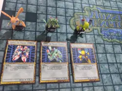 Dungeon Dice Monsters Yugioh Custom Figure & Card lot Magnet Warriors DDM - Image 2