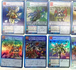 Digimon Card Old Digika Imperial Drummon Omegamon And Other Kira 22 Cards Japan - Image 4