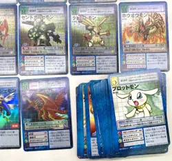 Digimon Card Old Digika Imperial Drummon Omegamon And Other Kira 22 Cards Japan - Image 5