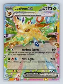 Leafeon ex Double Rare Prize Pack Series Cards 006/131 NM - Image 1