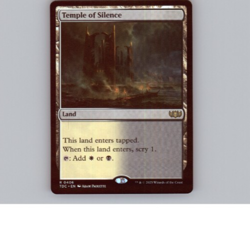 MTG - Temple Of Silence - Free P+P - Image 1