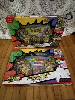 Pokemon Ascended Heroes Premium Poster Collection Set of 2 Sealed Box ME2.5 - Image 1