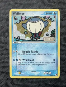 WAILMER Legend Maker POKEMON 2006 Holo Foil Stamped Trading Card 69/92 TCG - Image 1