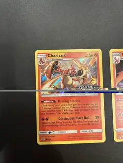 Pokemon TCG Charizard Prerelease Stamped Lot: SM158 & SWSH066 - Image 2