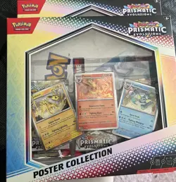Pokemon TCG SV8.5 Prismatic Evolutions Poster Collection Box Factory - Sealed - Image 1