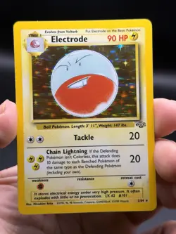 Electrode Holo Rare 2/64 1999 Pokemon Jungle English WOTC NM - Image 3