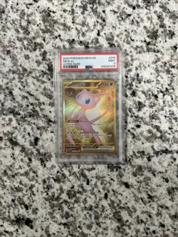 Pokemon 2023 Mew ex 205/165 Gold Hyper Rare Scarlet & Violet 151 PSA 9 - Image 1