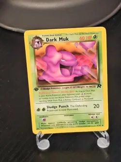 Dark Muk 1st Edition - Team Rocket - Pokemon TCG - LP - Image 1