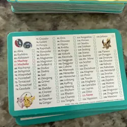 Vintage 1999 Pokemon Jr Adventure Game Pokemon Emergency Complete Set - Image 2